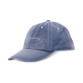 ERL Caps, male, Blue, Size: ONE SIZE Cotton Logo Embroidery Cap