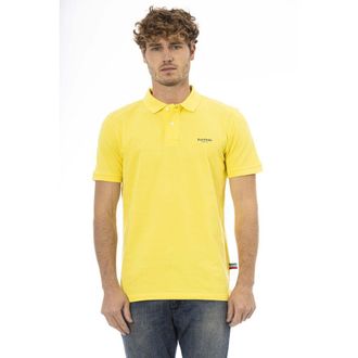 Baldinini Gele Katoenen Polo Shirt voor Mannen