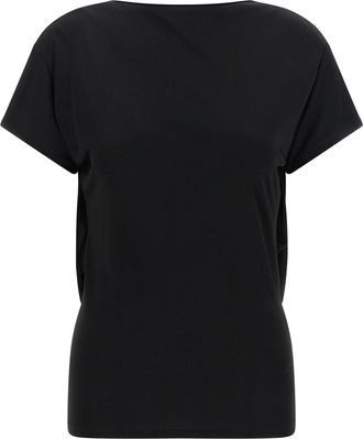 Jacquemus Zwarte Viscose T-Shirt