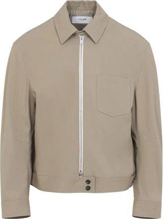 Celine Hombre, Chaquetas, Beige, Talla: L