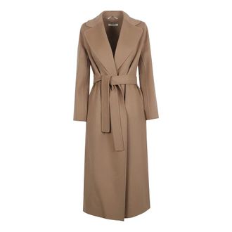Max Mara Dames, Mantels, Bruin, Maat: XS Zijde