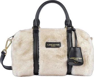 Lancaster Moumoute Polochon - Dames - Tassen - Beige - Maat: ONE Size Leer