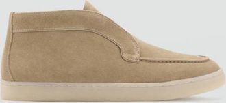 Mango Stivaletti sportivi pelle crosta di cuoio sabbia - Uomo - 39 - MANGO MAN