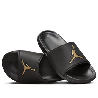 Nike Jordan Air Jordan Jumpman Slide Black Metallic Gold FQ1598-007