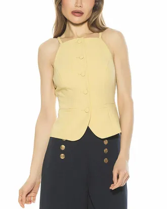 Alexia Admor Ziv Vest Top