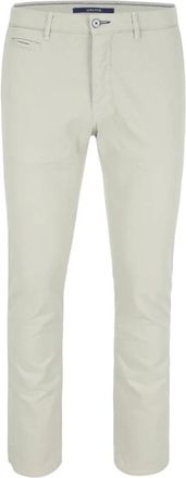 Atelier Noterman Chino Broek in Klassieke Stijl - Heren - Chinos - Beige - W34 L34 - Katoen - Broeken