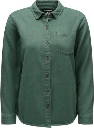 Black Diamond Project Flannel Hemd f&uuml;r Damen | gr&uuml;n