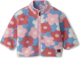 Hatley Kids High-Pile Fleece Jacket in Gardenia at Nordstrom, Size 12-18M