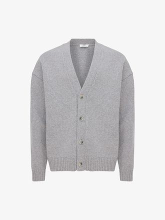 Gentiluomo Button Cardigan | Lichtgrijs