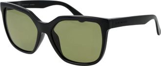 Serengeti Eyewear Vierkante Plastic Zonnebril - Dames - Zonnebrillen - Zwart - ONE Size - Accessoires