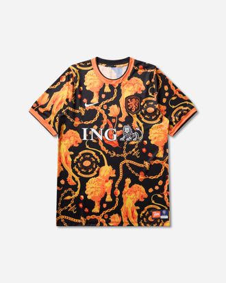 Nike Netherlands x Patta Academy Pro Shortsleeve Soccer Top Black / White