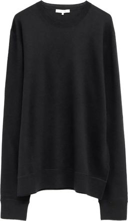 The Row Kasjmier trui met ronde alsh - Zwart