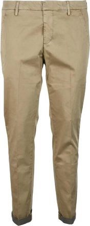 Dondup Brown Slim Fit Trousers