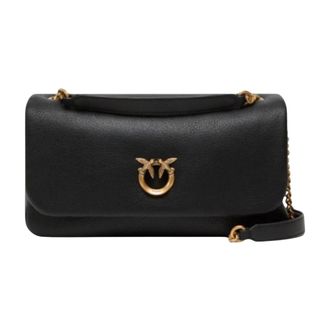 Pinko Horizontal Click Soft Chain - Bags - Mujer - Negro - ONE SIZE