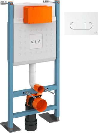 Vitra Estructura Autoportante Vitra V-fix Core + Placa Redonda White Root