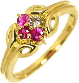 Dior Yellow Gold (18K) Band Ring (Pre-Owned)