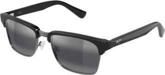 Maui Jim Kawika XL Zonnebrillen - unisex - Zonnebrillen - Zwart - 58 MM - Accessoires