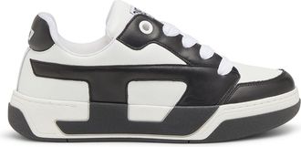 Diesel D-Ollie-Sneakers in colour-block leather - Sneakers - Man - White