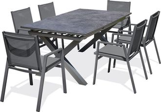 DCB Garden Floride - Juego De Comedor De Jard&iacute;n De 6 Plazas - Dcb Garden