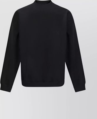 Yohji Yamamoto crew neck cotton sweater