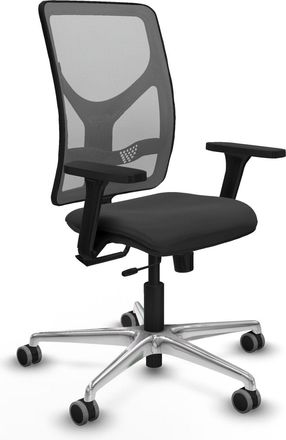 Piqueras y Crespo Silla De Oficina Piqueras Y Crespo Motilla Negro Ruedas 65 Mm
