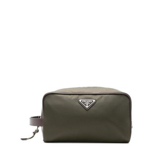 Prada Speedrock Logo-plaque Clutch Bag