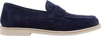 Brunello Cucinelli Blue Loafers