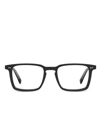Pierre Cardin rectangle glasses - Black