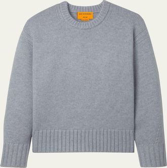 Guest In Residence Cozy Cashmere Crewneck Sweater
