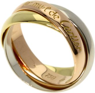 Cartier Trinity Yellow Gold (18K) Pink Gold (18K) White Gold (18K) Band Ring (Pre-Owned)