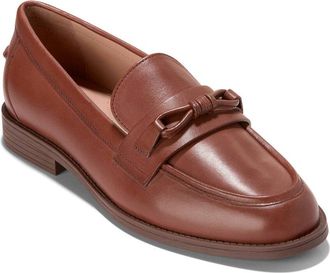 Cole Haan Stassi Bow Leather Loafer