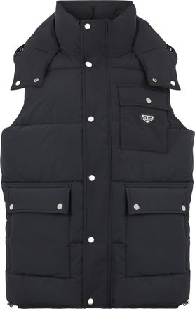 Philipp Plein Nylon Puffer Vest Gothic Plein