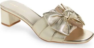 Koko + Palenki Womens Sidney Sandal In Gold