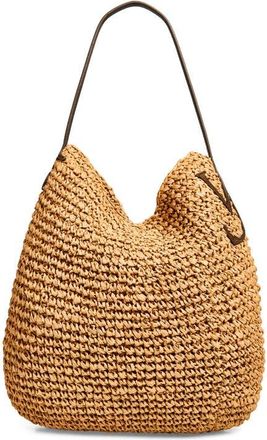 J.W.Anderson XL Raffia Bulb Hobo in Natural/brown 094 at Nordstrom