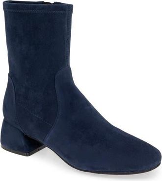 Gentle Souls Emily Bootie in Navy Suede at Nordstrom, Size 8.5