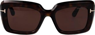 Tom Ford Squared Sunglasses Ft1318 52 E