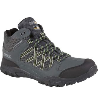 Regatta Mens Edgepoint Hydropel Mid Height Walking Boots, Waterproof & Breathable with Hardwearing Threads & TECFOAM Insock - Perfect for Outdoors, Walking, H