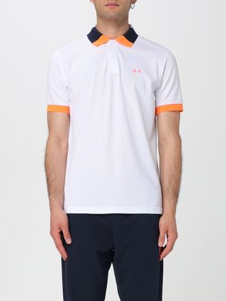 Sun 68 Polo in cotone con logo Sun68