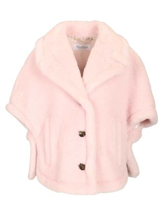 Max Mara Teddy Cape Coats Rose