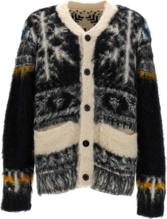 sacai Patterned Sweater