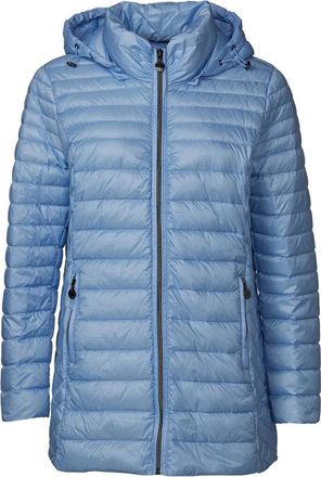 Danwear Gewatteerde Lichtgewicht Donsjack Lichtblauw - Dames - Gewatteerde jassen - Blauw - 6XL - Jassen