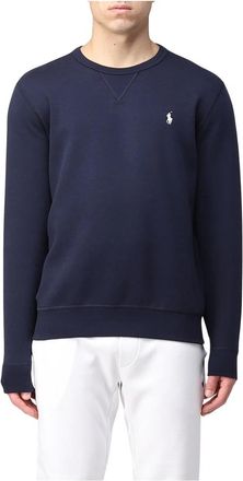 Polo Ralph Lauren Sweatshirt met Stijlvol Ontwerp - Heren - Sweatshirts - Blauw - XL - Hoodies & sweatvesten
