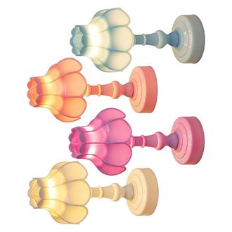 OEM L&aacute;mpara De Mesa Led Con Forma De Capullo De Flor, L&aacute;mpara De Ninfa