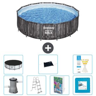 Bestway Piscina Bestway Steel Pro Max Redonda - 427x107 Cm - 8-piezas S621