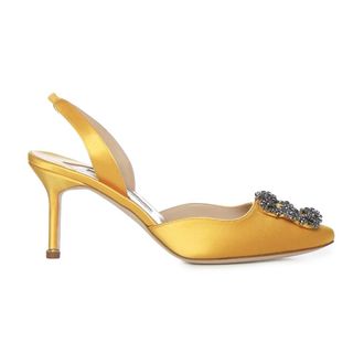 Manolo Blahnik Pumps, female, Yellow, Size: 8 US Hangisi 70