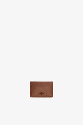 Ganni Sorrel Horse Bou Card Holder in Brown