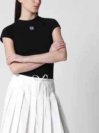 Loewe Black small-fit cotton-blend T-shirt