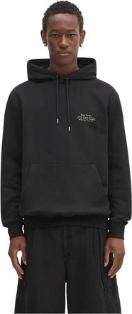 Paul Smith Logo-print Hoodie - Heren - Hoodies - Zwart - S - Katoen - Hoodies & sweatvesten