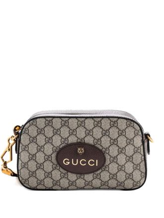 Gucci Neo Vintage Camera Messenger Bag GG Coated Canvas crossbody bag - Bruin