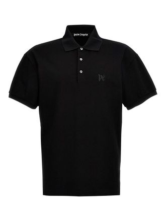 Palm Angels Monogram Polo Shirt